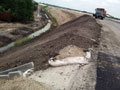 M43 autópálya 9+700-18+400 km.sz. közötti szakasz vízépítési munkái